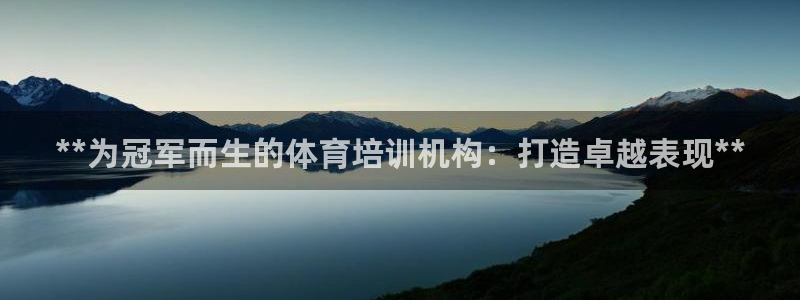 耀世国际集团：**为冠军而生的体育培训机构：打造卓越