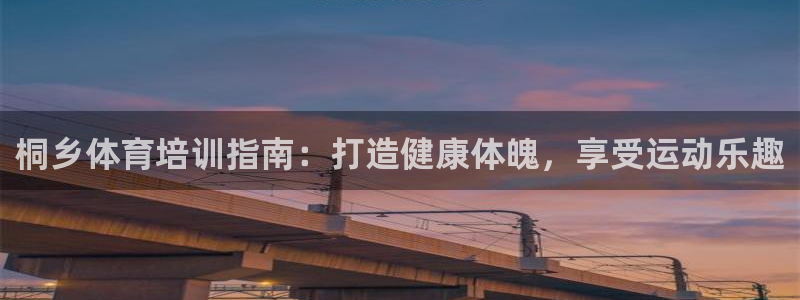 耀世平台登录地址在哪：桐乡体育培训指南：打造健康体魄