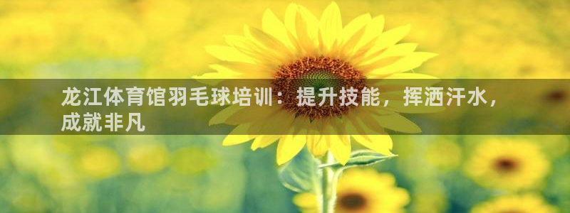 耀世娱乐官网首页登录不了：龙江体育馆羽毛球培训：提升