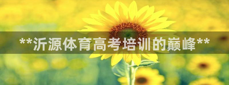 耀世集团北京快三是真的吗：**沂源体育高考培训的巅峰