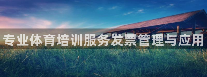 耀世娱乐能提现吗现在：专业体育培训服务发票管理与应用